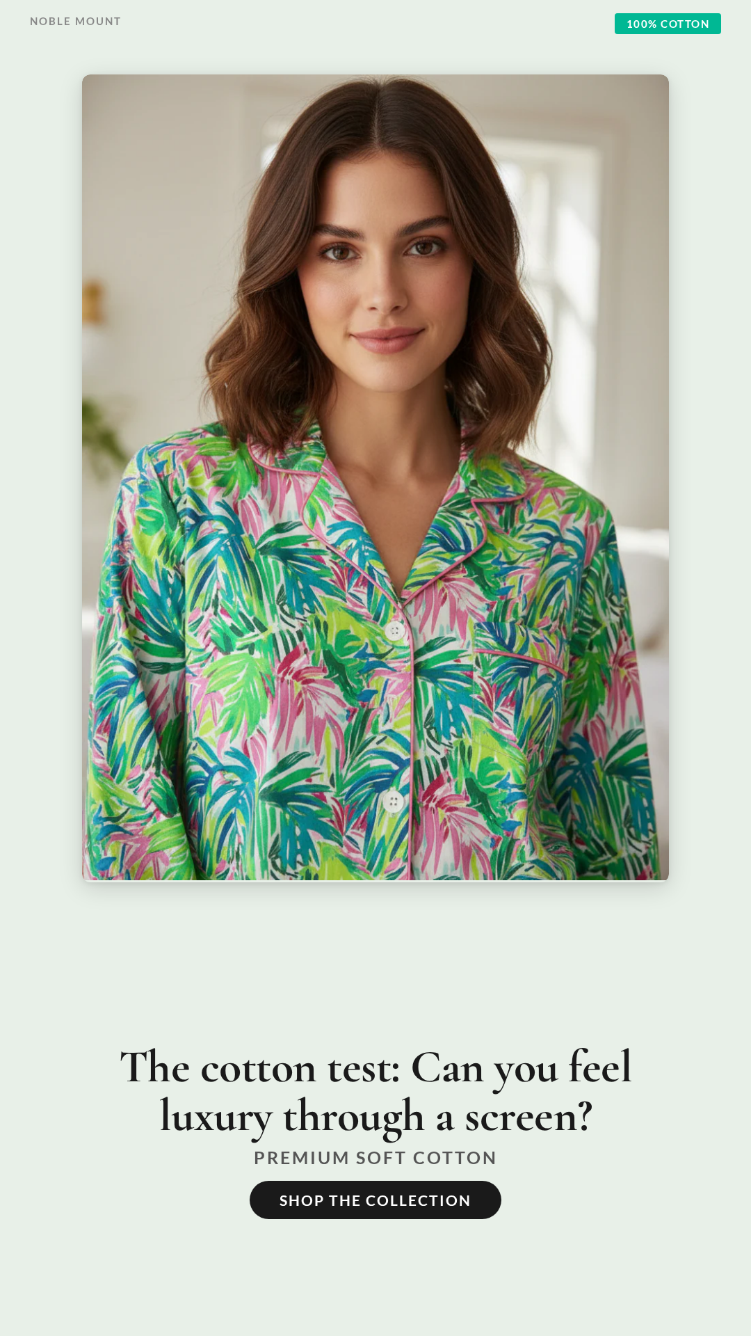 Noble Mount Instagram Story ad